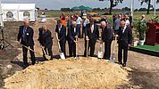 Erster Spatenstich für Ortsumgehung Barenburg (20.06.2016) 