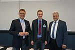 Praktikant Marlo Rethorn trifft Bundespolitiker (28.10.2016) 